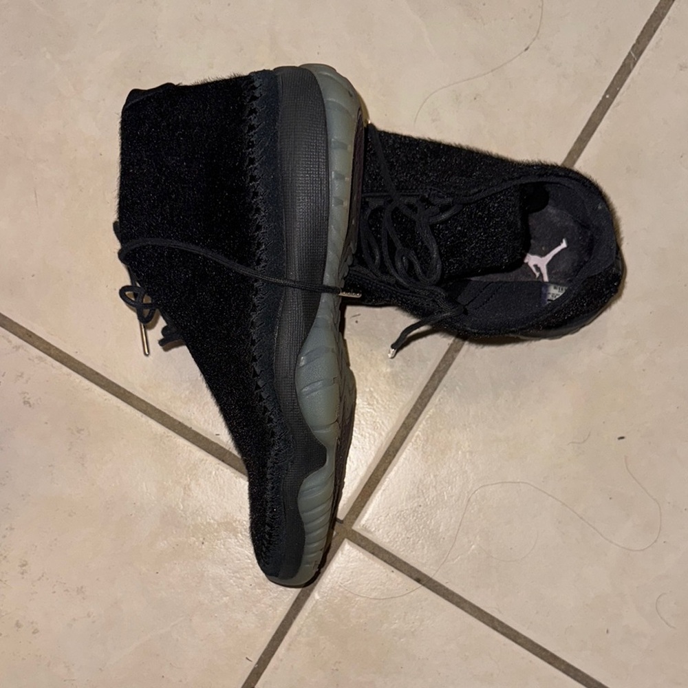 Jordan Black High-Top Sneakers